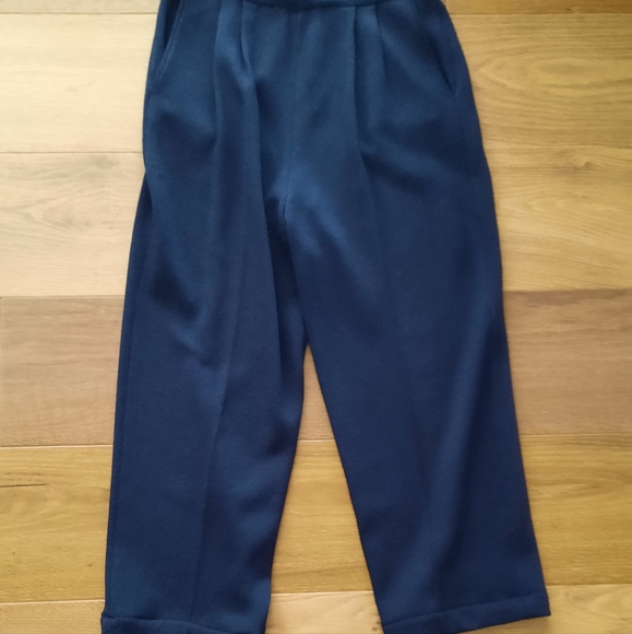 St John Basics navy knit pants - Picture 16 of 16